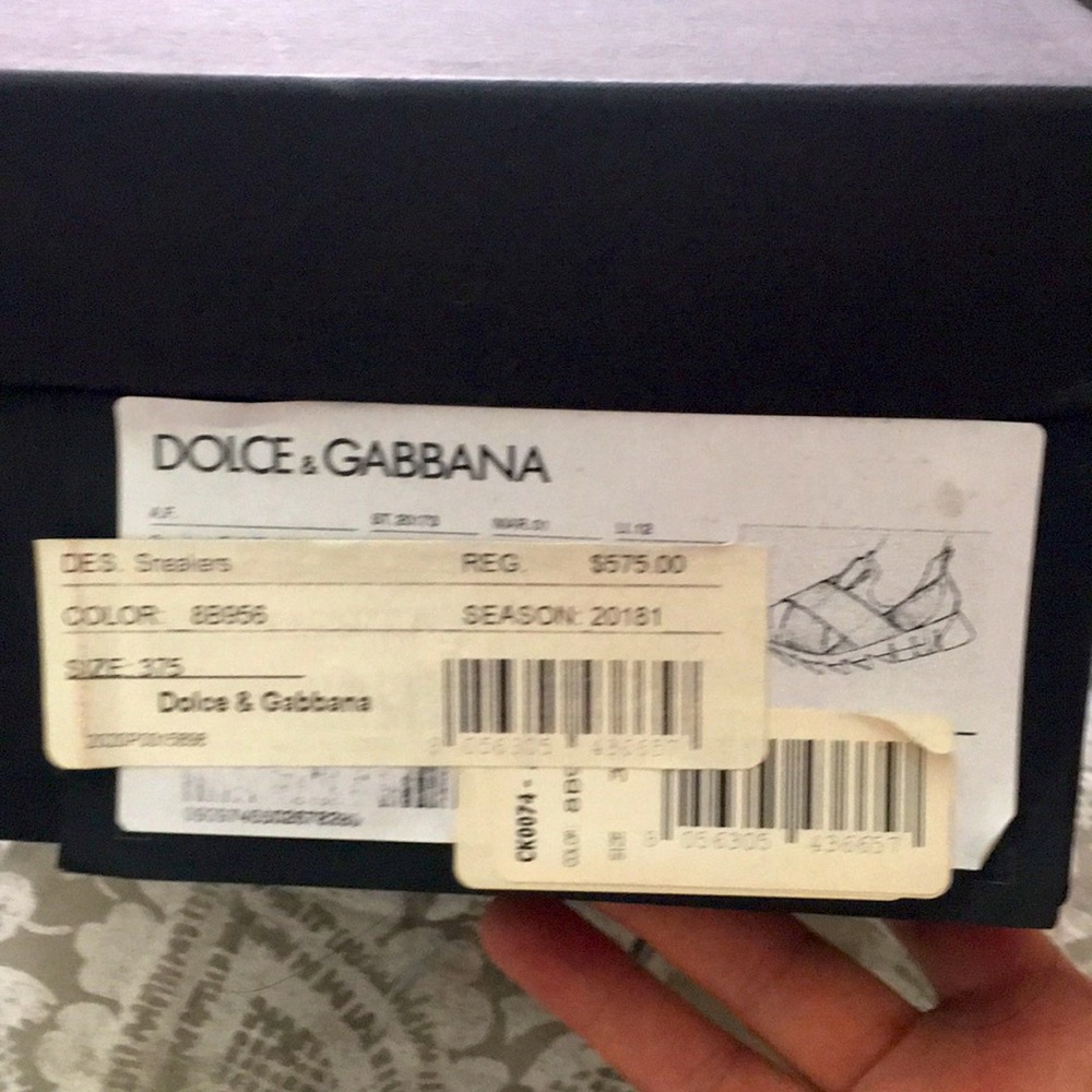 Dolce & gabbana sneakers 6/6.5